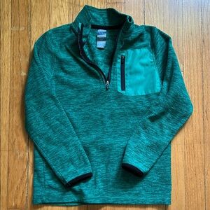 **b2g1** Champion Kids Green Quarter-Zip Sweatshirt